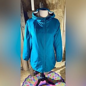 💥L.L. Bean Blue Plush Lined Hooded Jacket💥